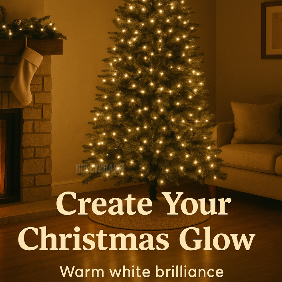 HollyCharm® 5ft Christmas Lights