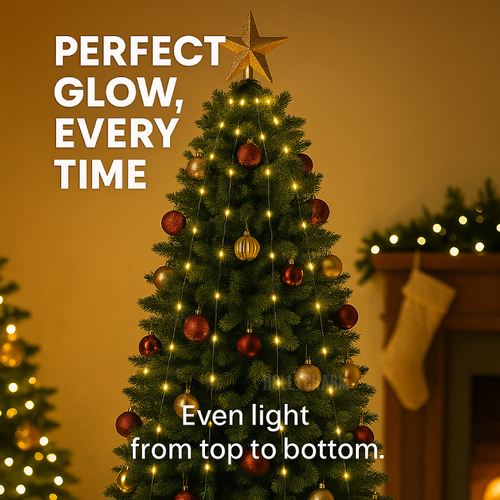 HollyCharm® 5ft Christmas Lights