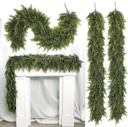 HollyCharm® 6ft Cedar Garlands